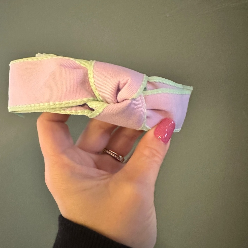 NWOT lavender & mint Lele Sadoughi Shirley headband
